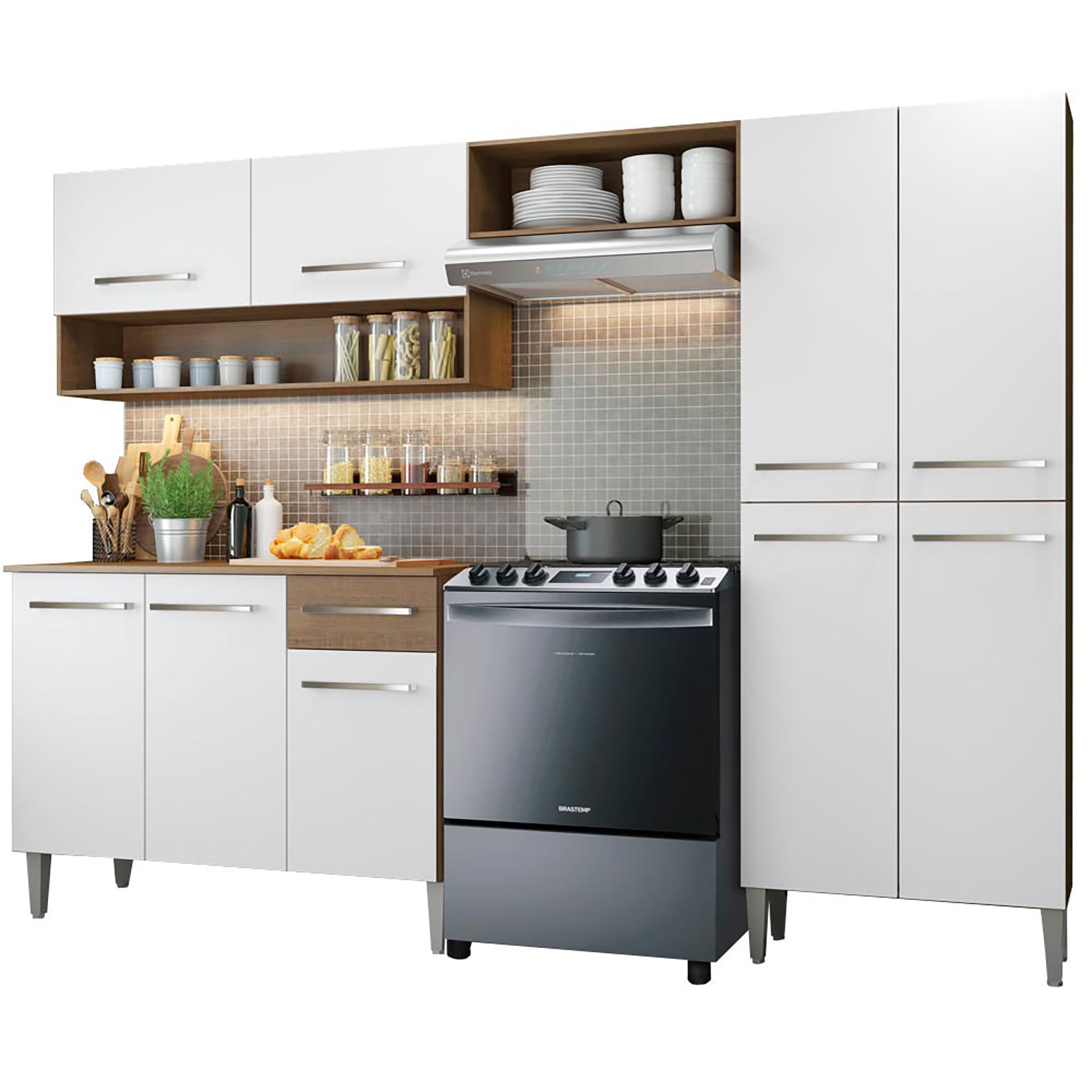 KIT COCINA VEKKA HOME EMILLY MDP BLANCO LIGHT