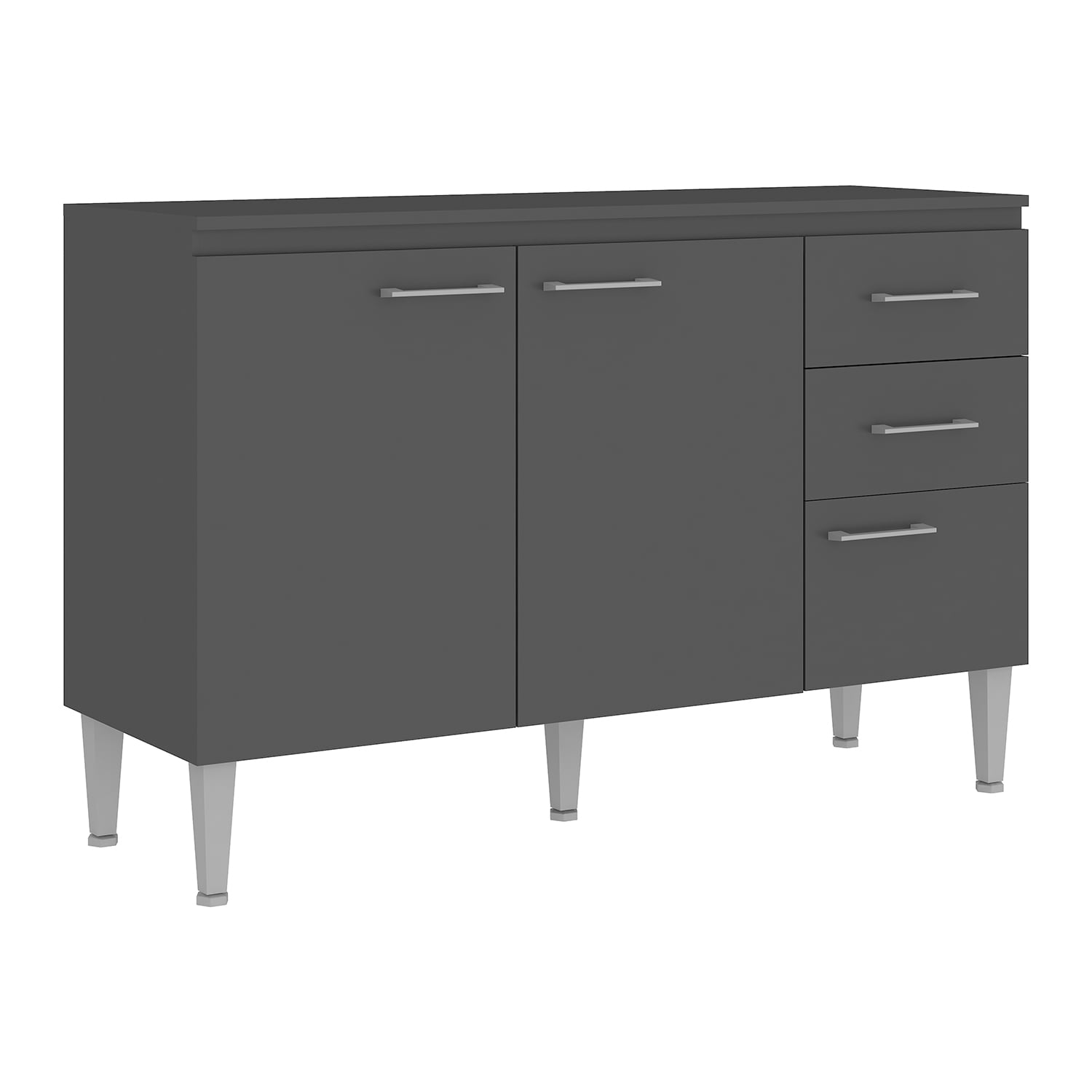 MUEBLE VEKKA HOME OPIE MDP GRIS BASE 120 CM - 2