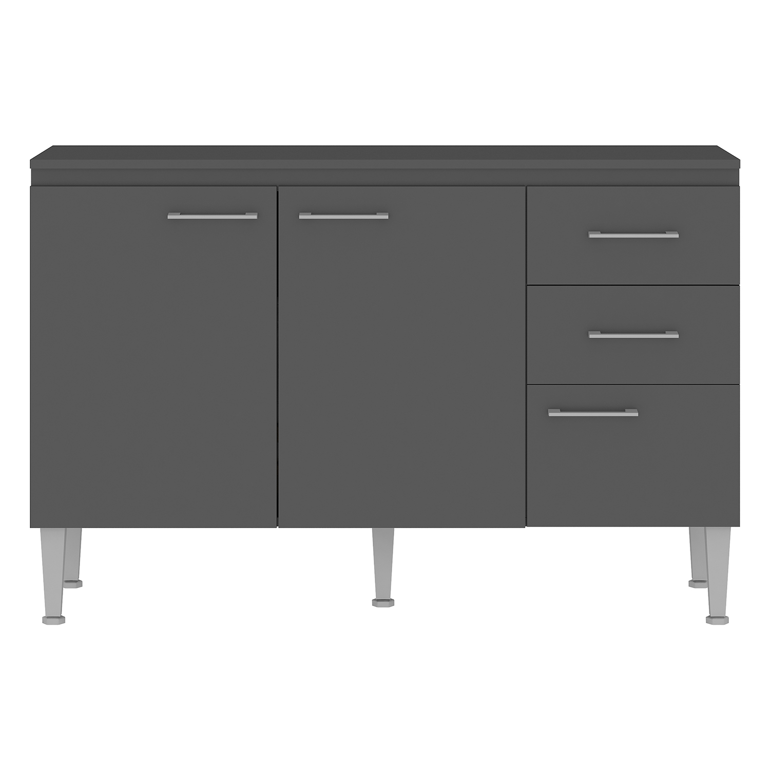 MUEBLE VEKKA HOME OPIE MDP GRIS BASE 120 CM - 3