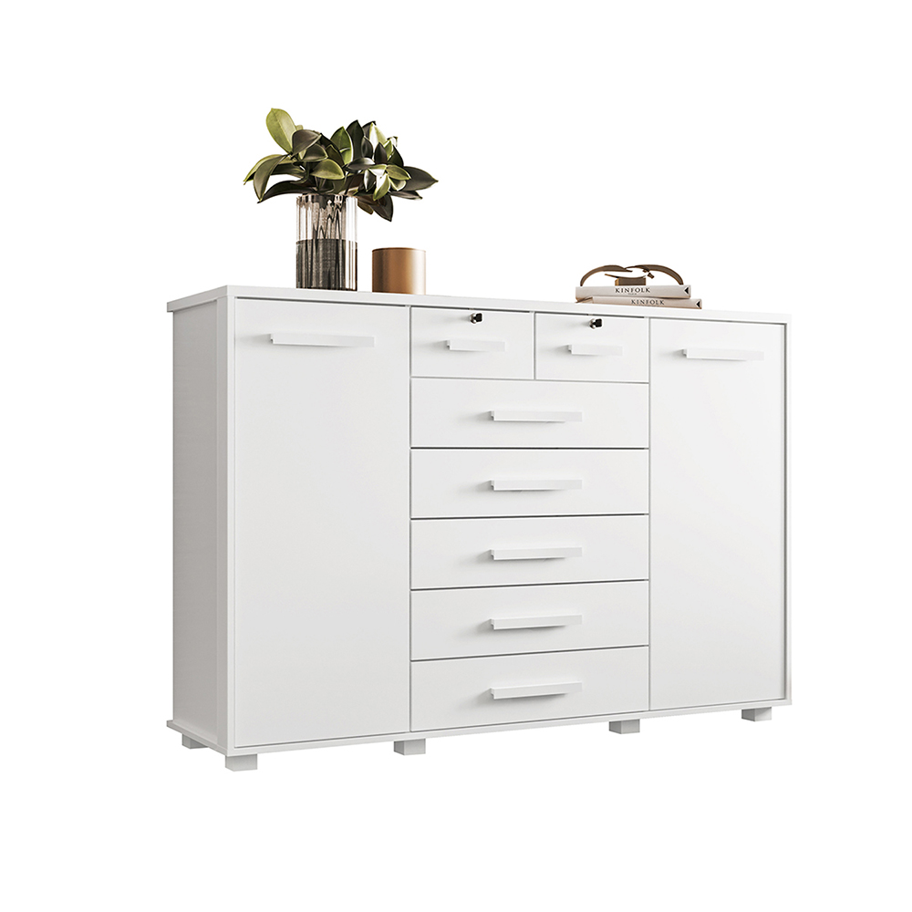 COMODA FONTANA WHITE 2P+7C - 4