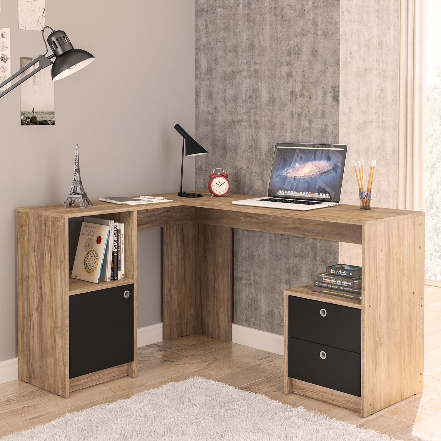 KIT ESCRITORIO VEKKA HOME ISLUGA - 1