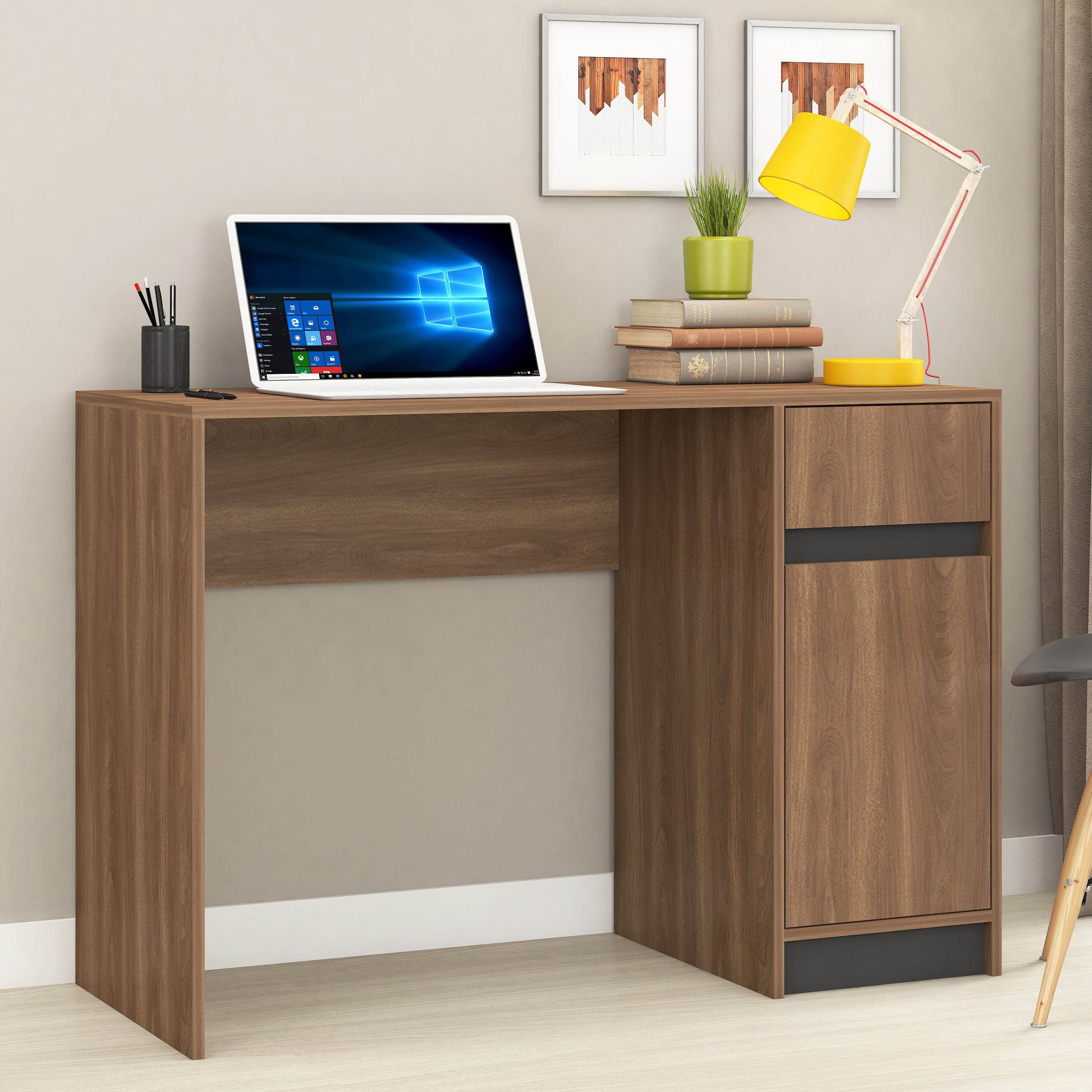 ESCRITORIO 1 PUERTA 1 CAJON VEKKA HOME MORADA - 1