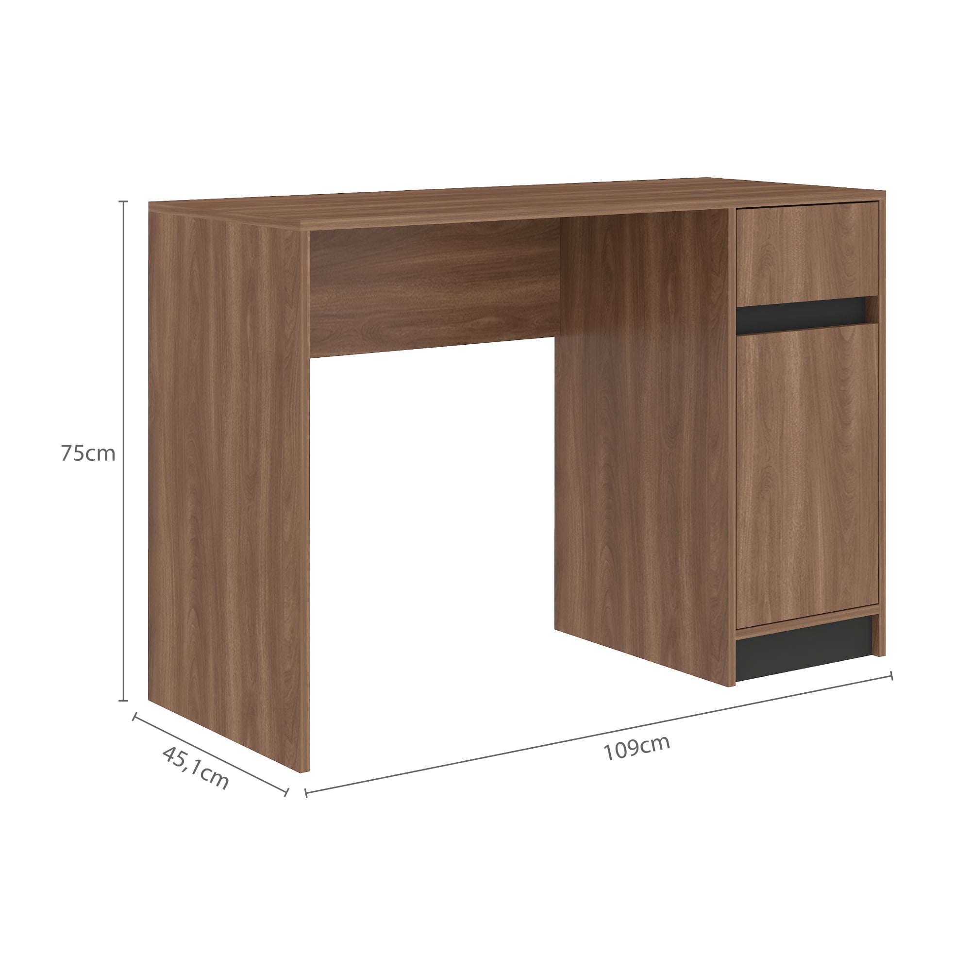 ESCRITORIO 1 PUERTA 1 CAJON VEKKA HOME MORADA - 8