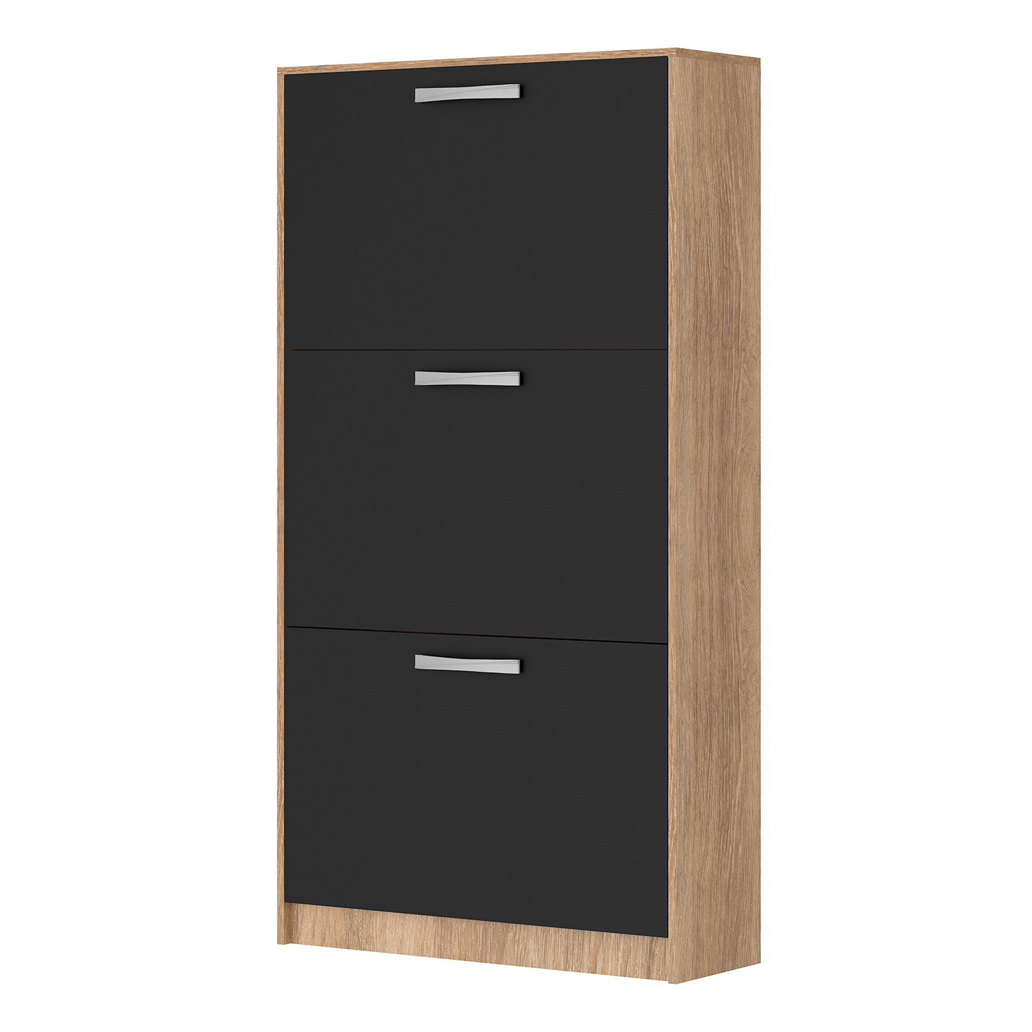 ZAPATERA VEKKA HOME NICK MDP 3 PUERTAS NEGRO - 2