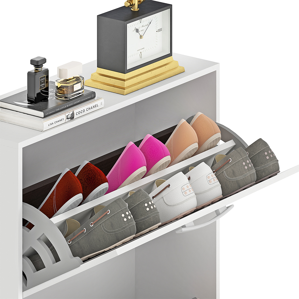 ZAPATERA VEKKA HOME NICK MDP 3 PUERTAS BLANCO LIGTH - 4