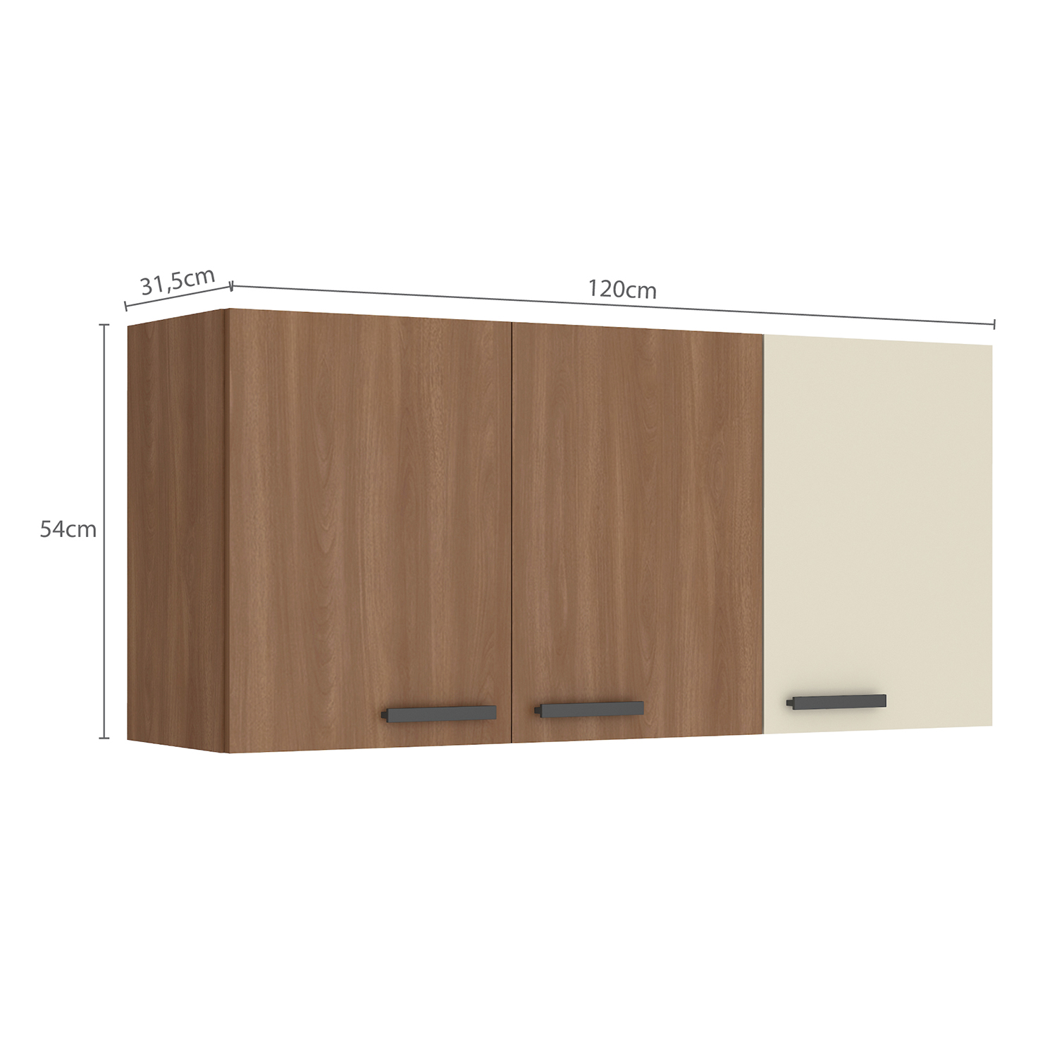 MUEBLE VEKKA HOME AEREO MDP BEIGE MIA 120 CM - 7