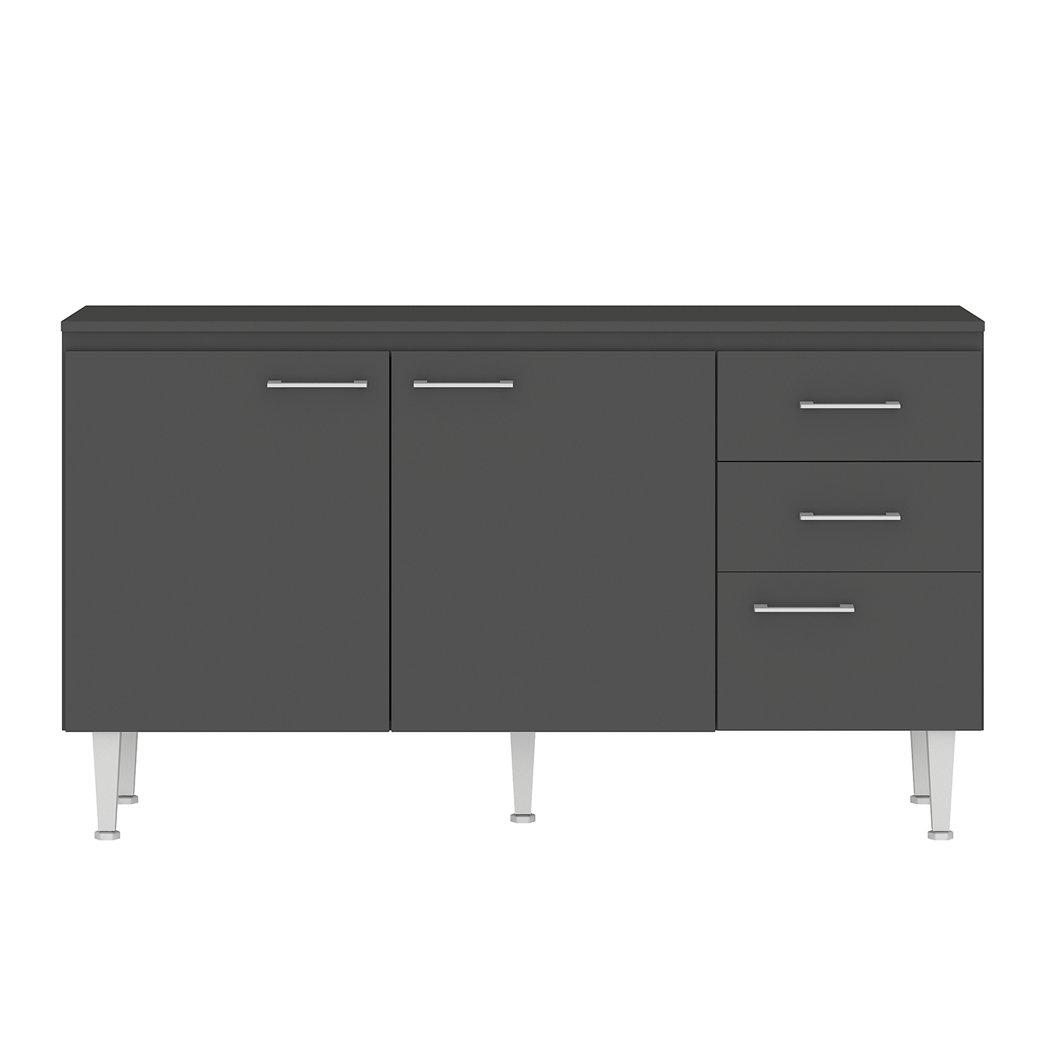 MUEBLE VEKKA HOME OPIE BASE GRAFITO 140 CM MDP - 3