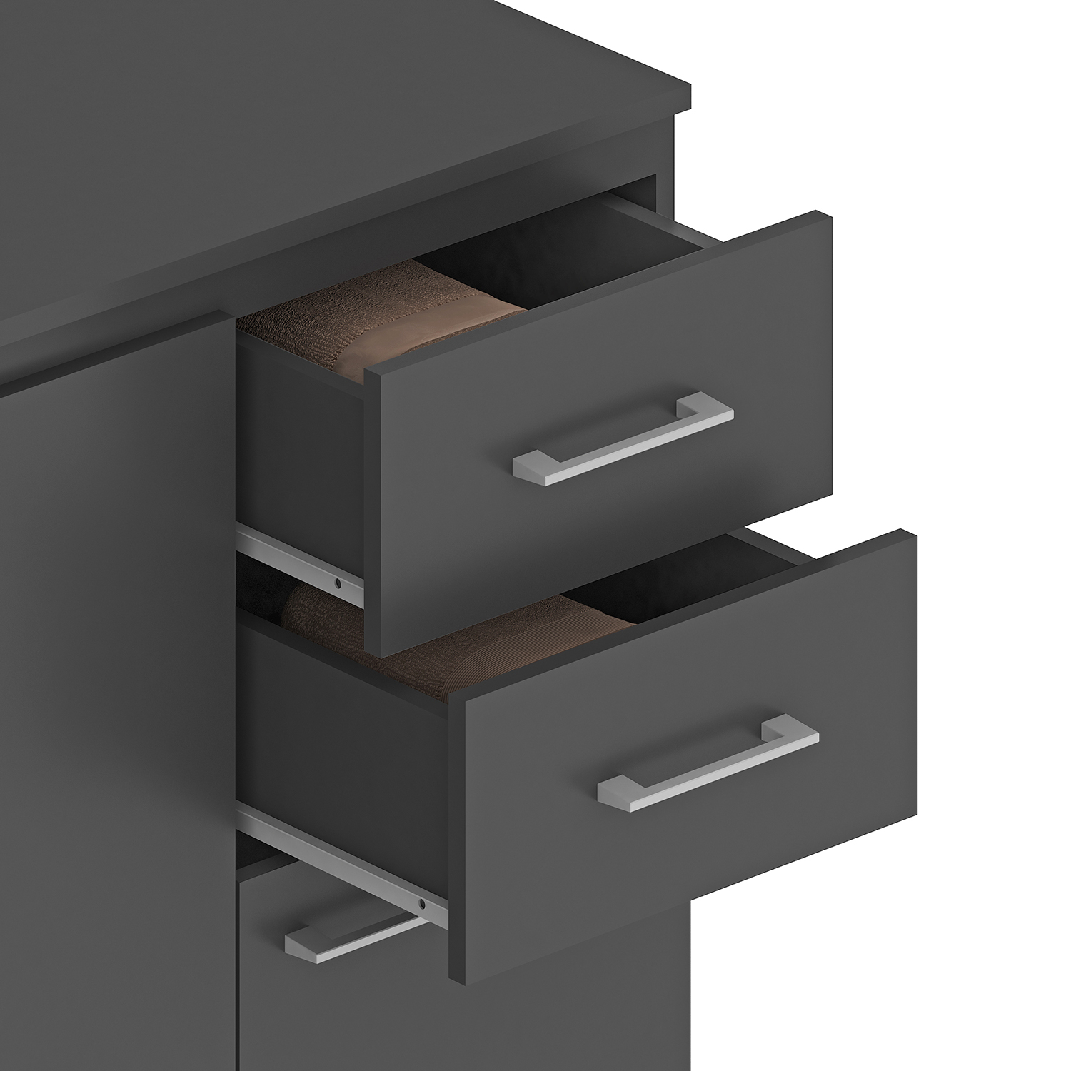 MUEBLE VEKKA HOME OPIE BASE GRAFITO 140 CM MDP - 6