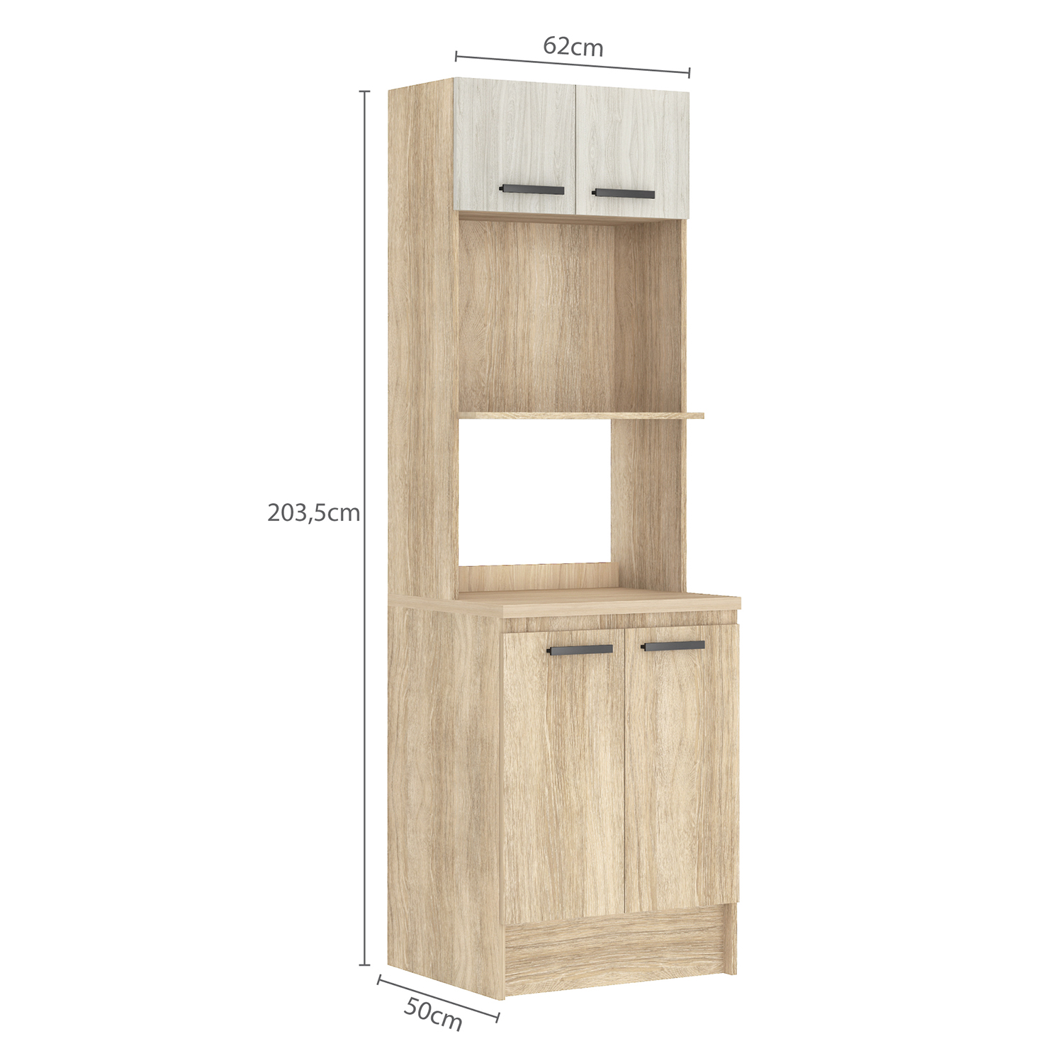 DESPENSA VEKKA HOME MIA 4 PUERTAS MDP - 7
