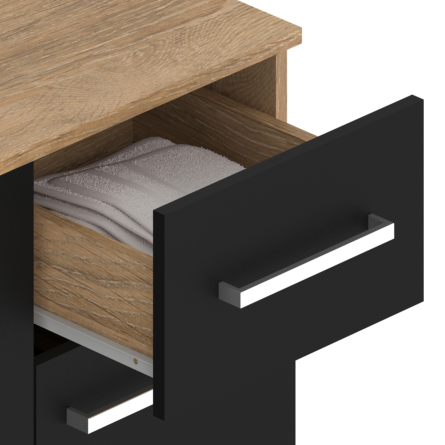 MUEBLE VEKKA HOME MADRI BASE BLACK MDP - 6