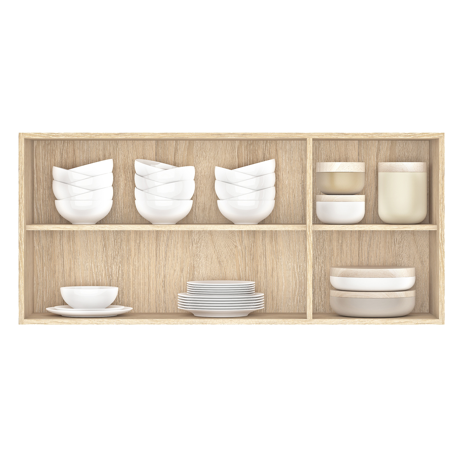 MUEBLE VEKKA HOME MIA AEREO 12O CM MDP - 5