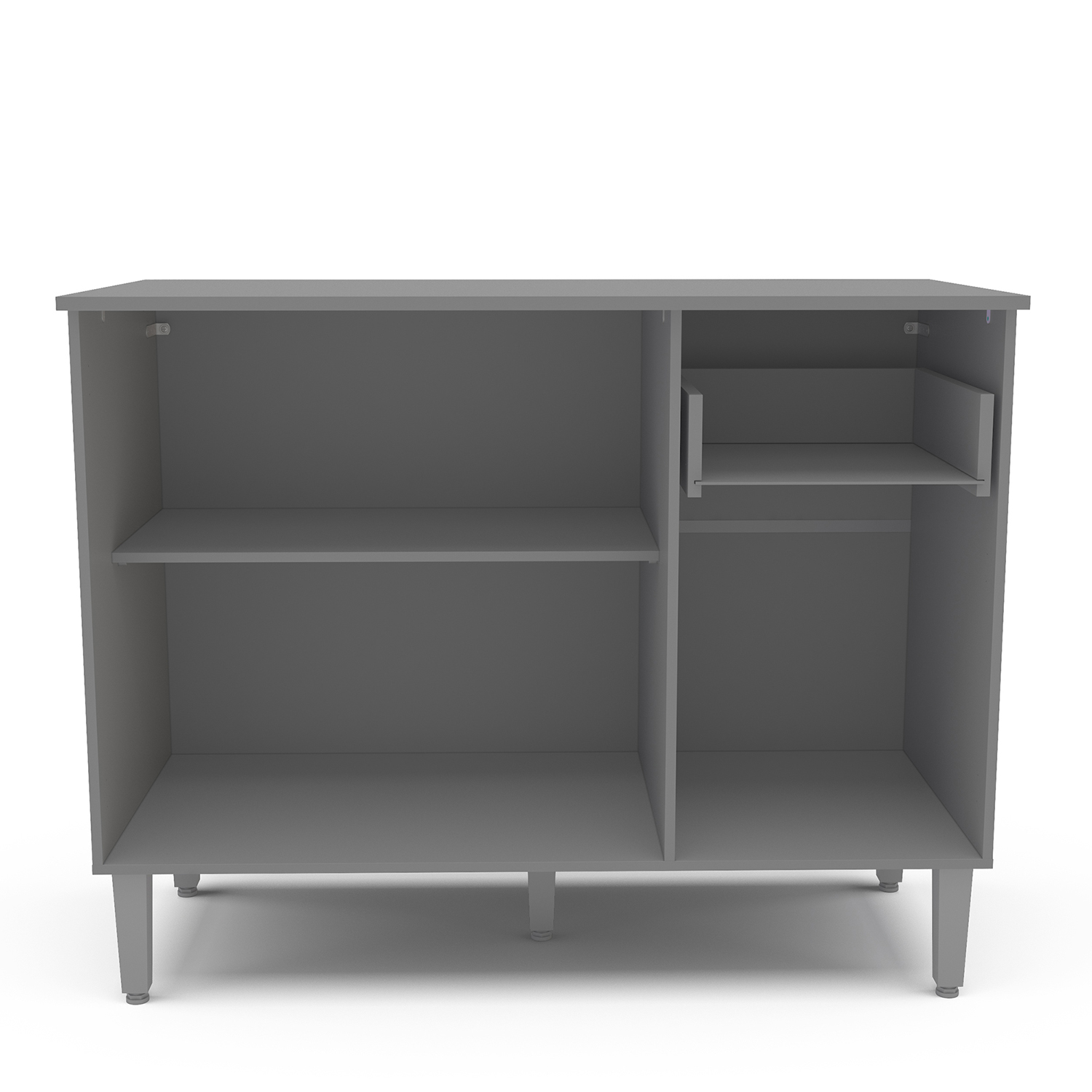 MUEBLE VEKKA HOME EVANDRO BASE NEW GRAFITO 105 CM MDP - 7