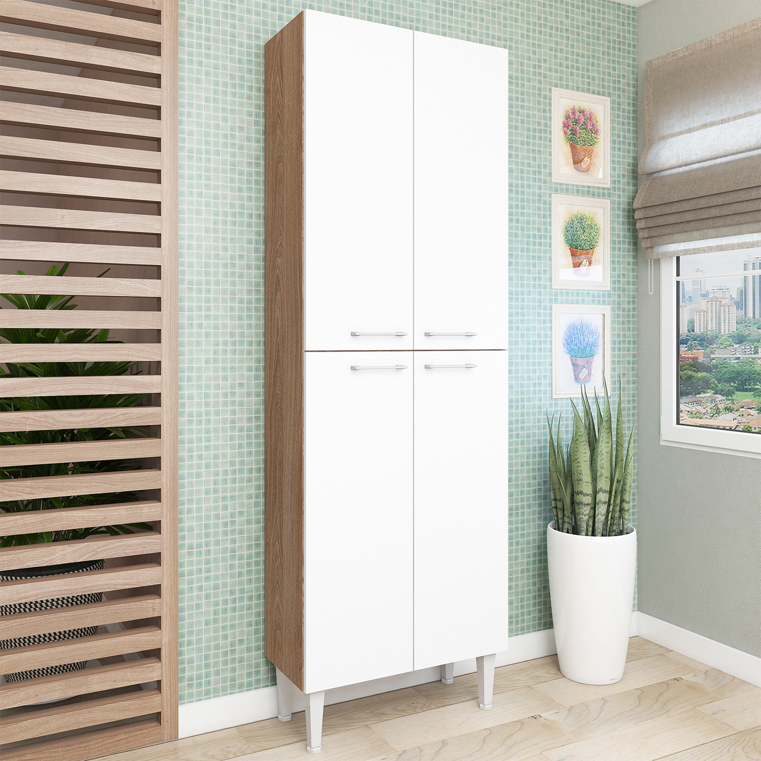 DESPENSERO VEKKA HOME EMI 4 PUERTAS MDP - 1