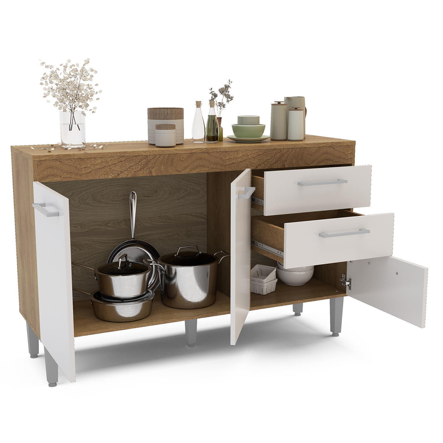 MUEBLE VEKKA HOME OPIE BASE NEW 120 CM MDP - 4