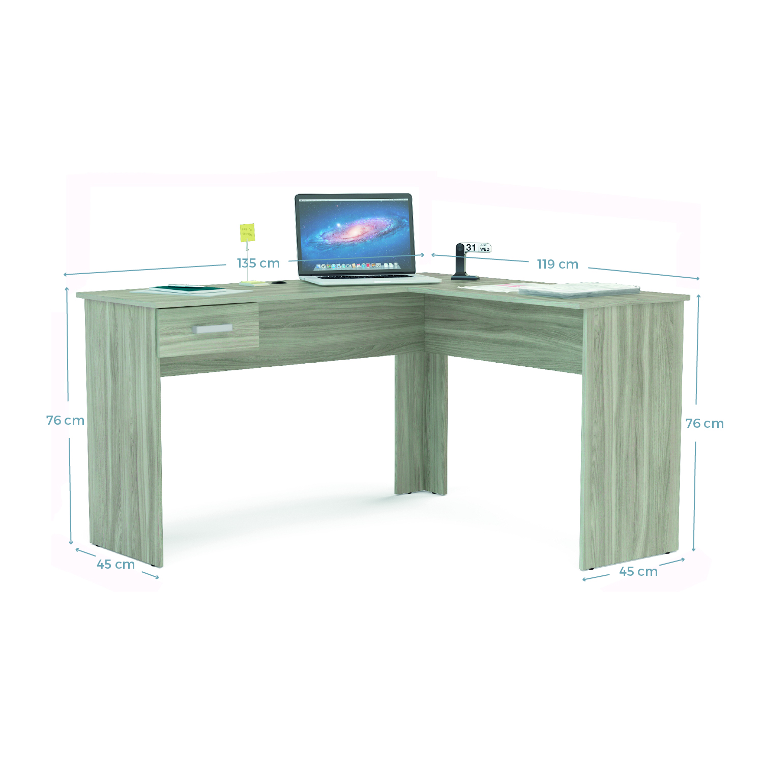 ESCRITORIO VEKKA HOME FENIX ARTICO - 8