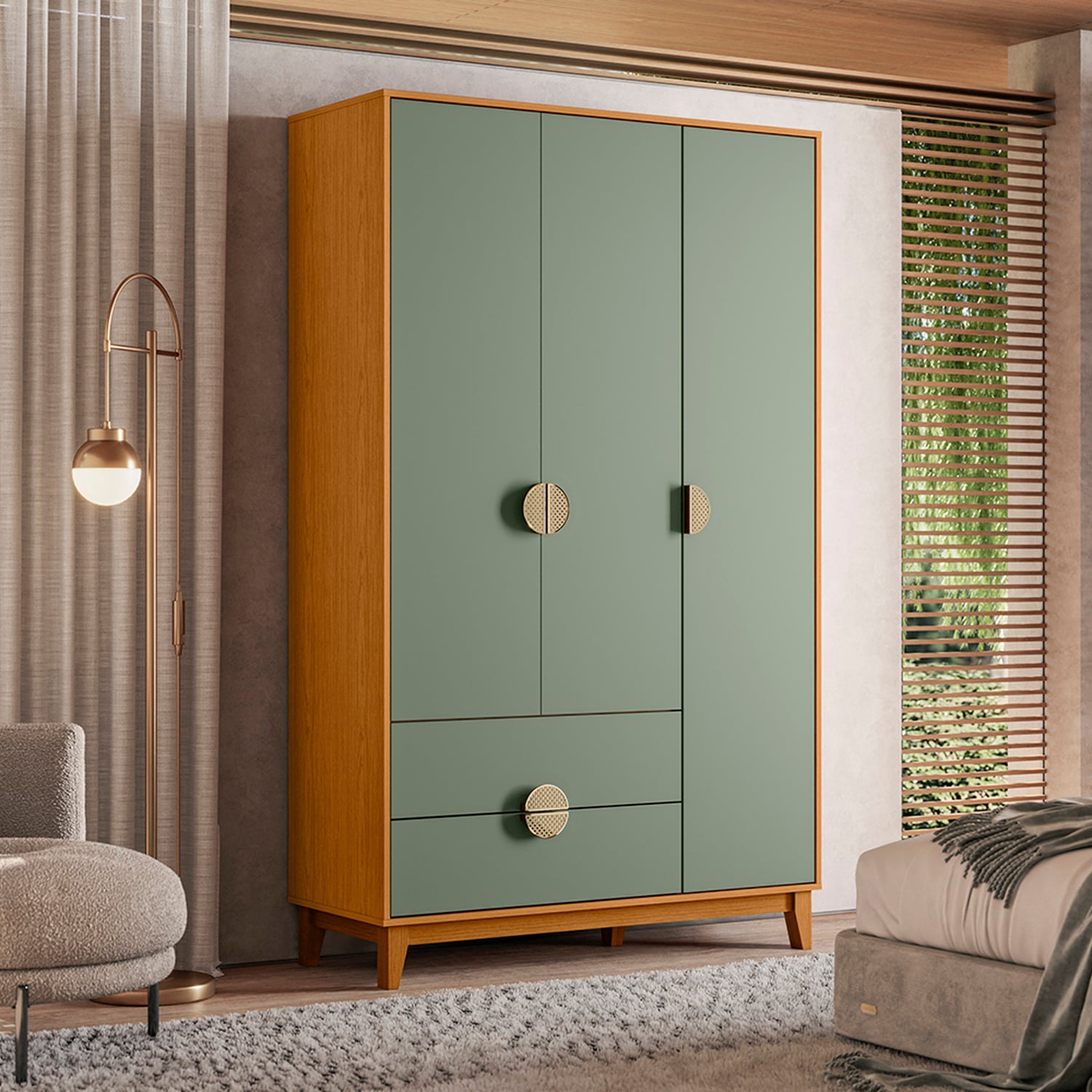 CLOSET IPE SALVIA 3P+2C - 3