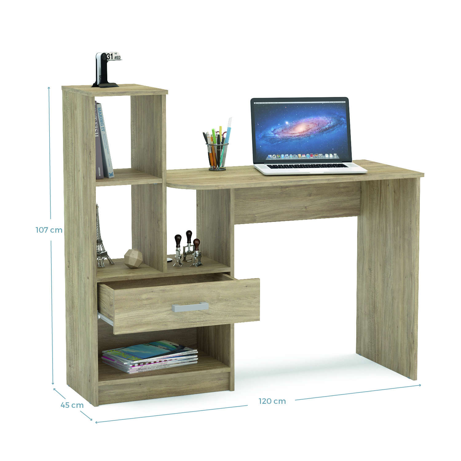 ESCRITORIO 1 CAJON VEKKA HOME LEÓN - 6
