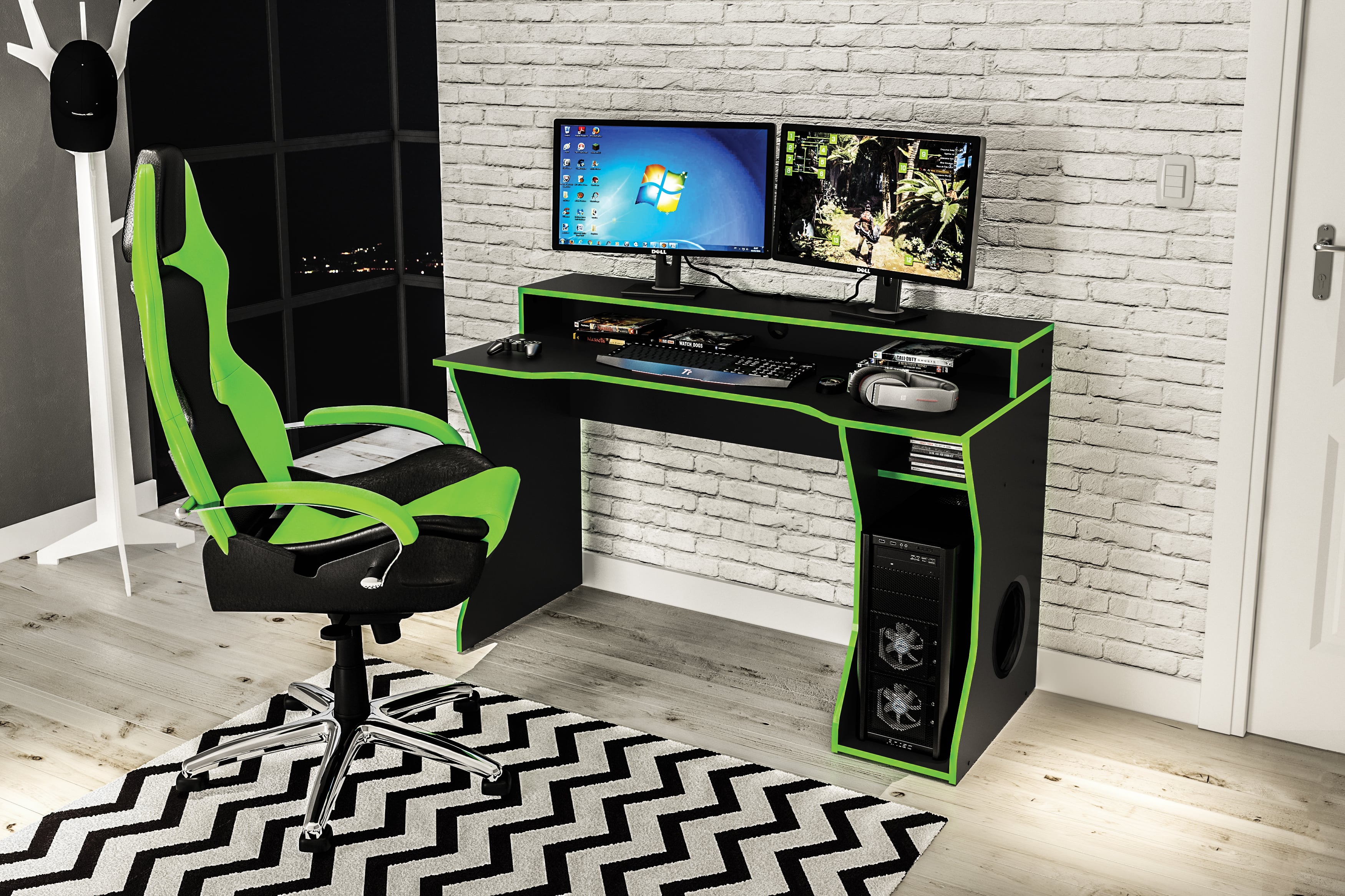 ESCRITORIO VEKKA HOME GAMER FREMONT - 1