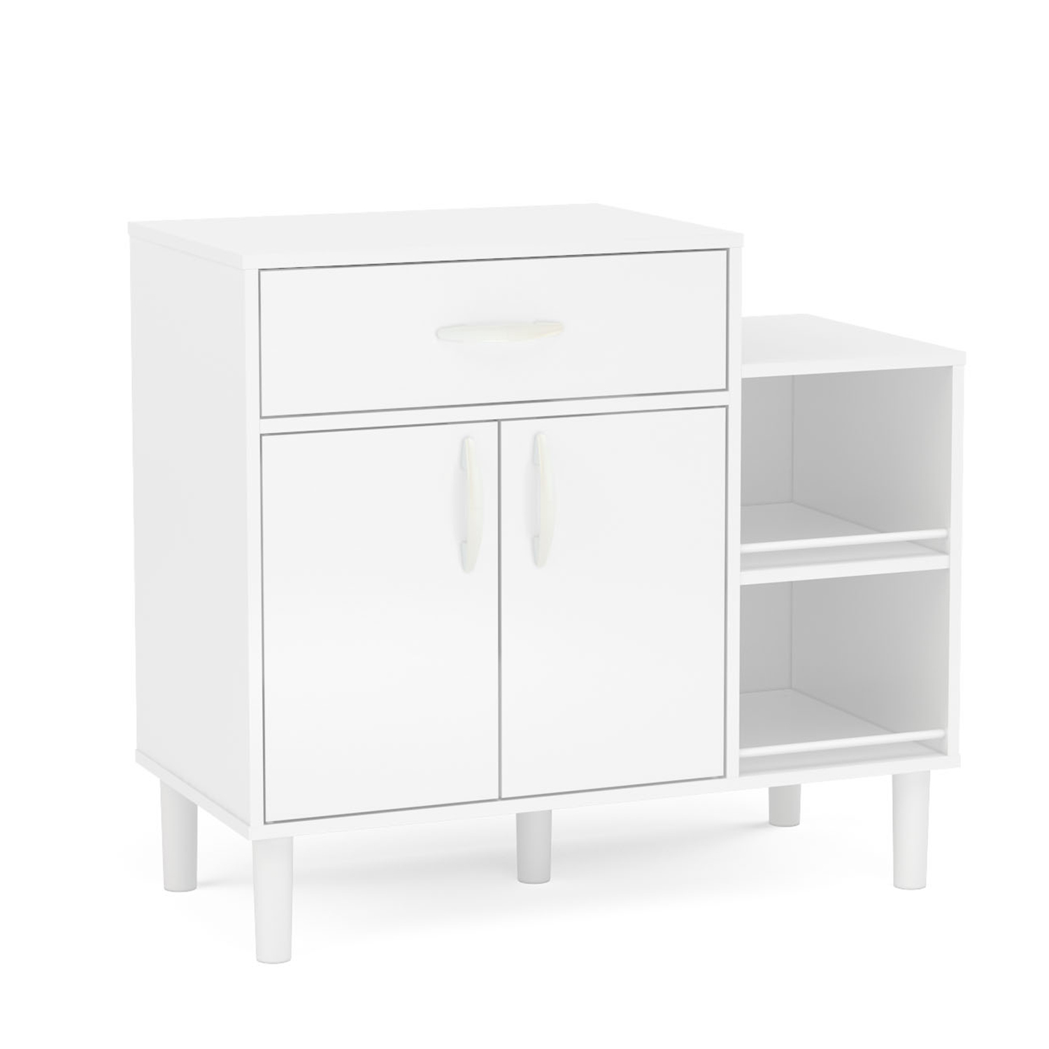 MUEBLE COCINA VEKKA HOME MDP BLANCO MICROONDAS MONTAURI - 2