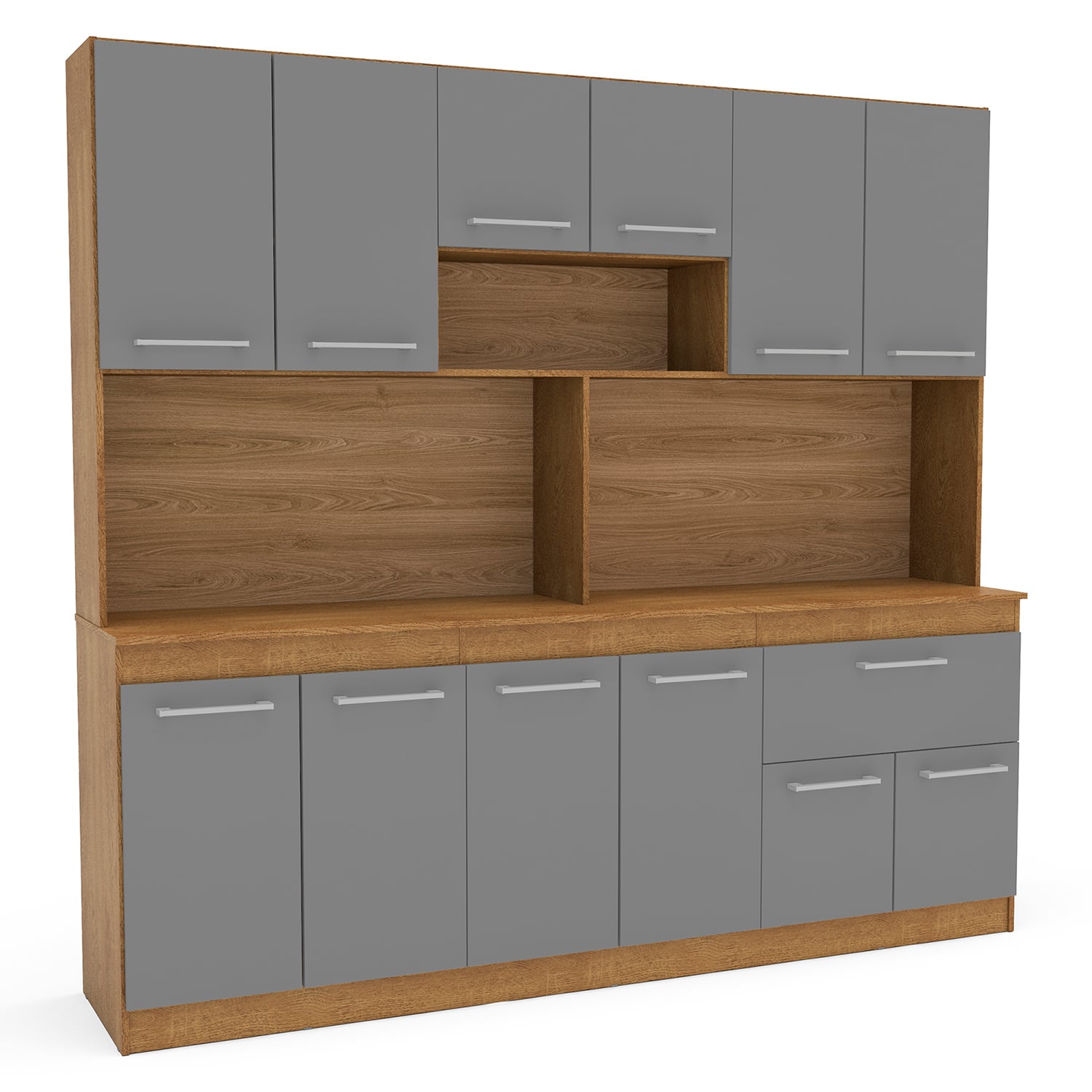 KIT COCINA VEKKA HOME BUCK MDP GRIS 180 GREY - 5