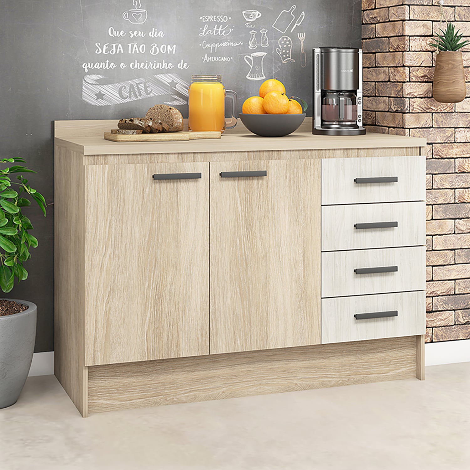 MUEBLE VEKKA HOME MIA MDP CAFE BASE 12O CM