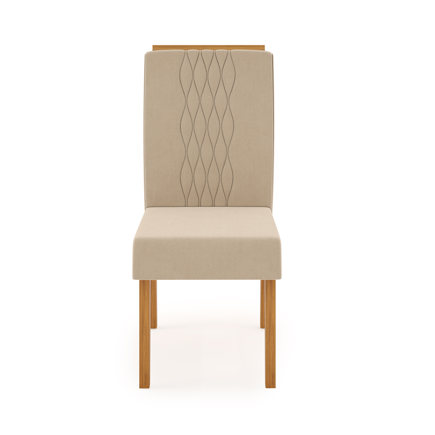 JUEGO DE COMEDOR VEKKA HOME ITALIA LIA 4 SILLAS - 7