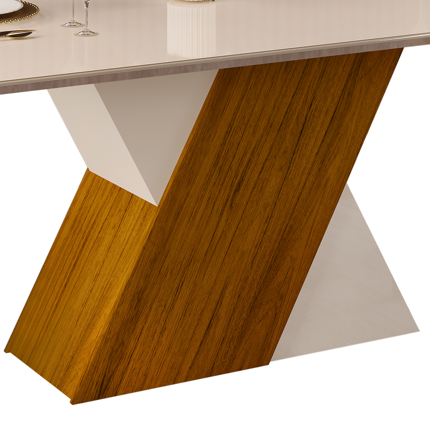 JUEGO DE COMEDOR VEKKA HOME RUBI LIA 6 SILLAS - 11