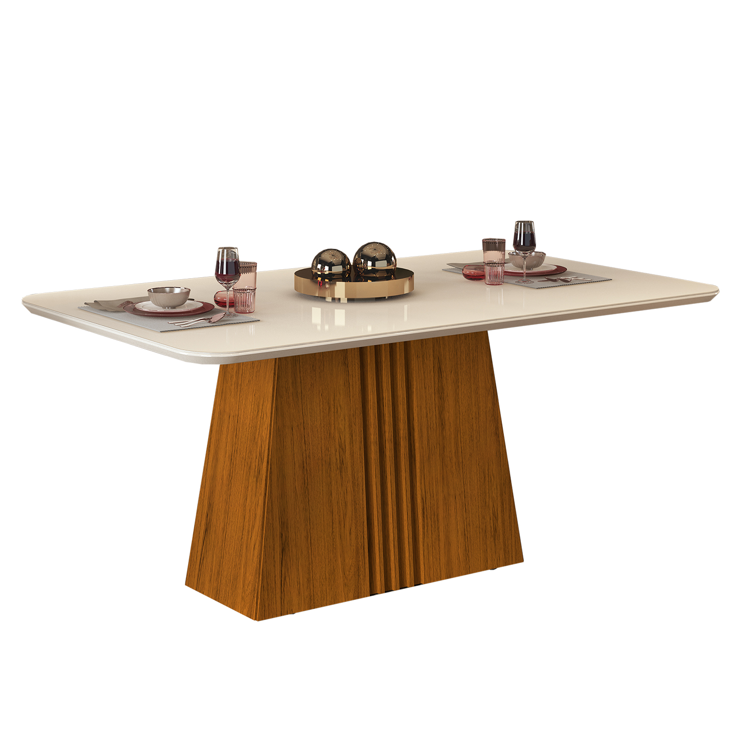 JUEGO DE COMEDOR VEKKA HOME CELINA ITALIA LIA 6 SILLAS - 5