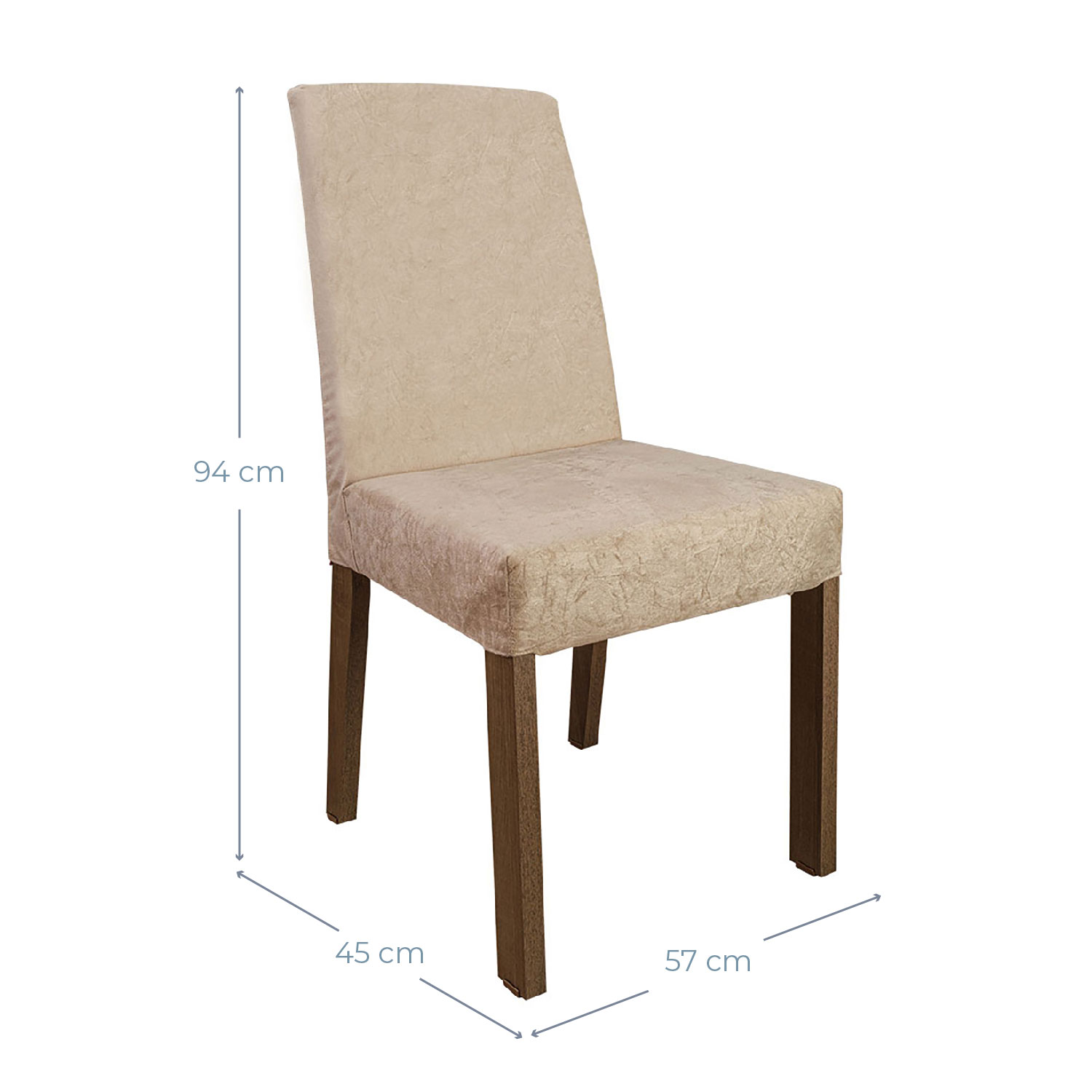 JUEGO DE COMEDOR VEKKA HOME GIAN FIORE 6 SILLAS - 6