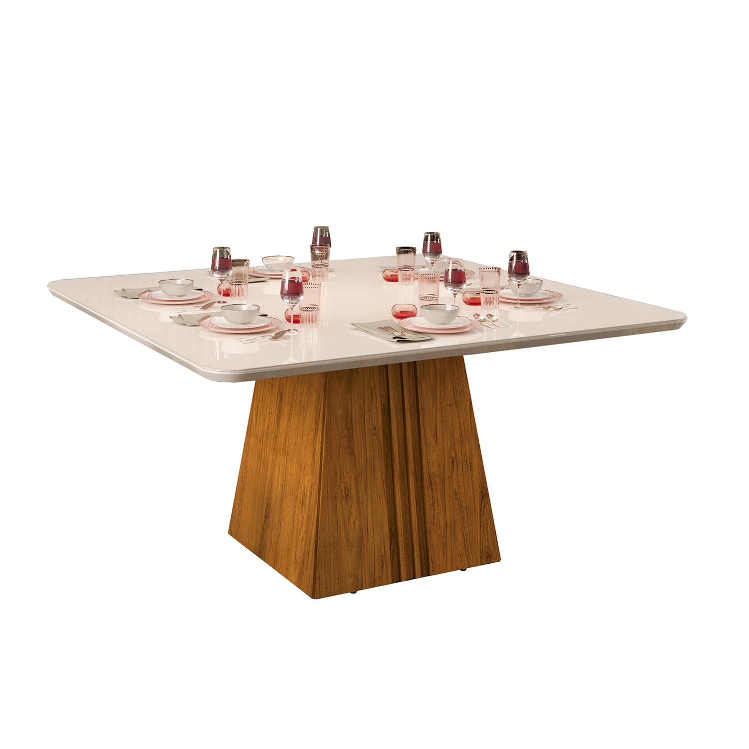 JUEGO DE COMEDOR VEKKA HOME ITALIA LIA 8 SILLAS - 3