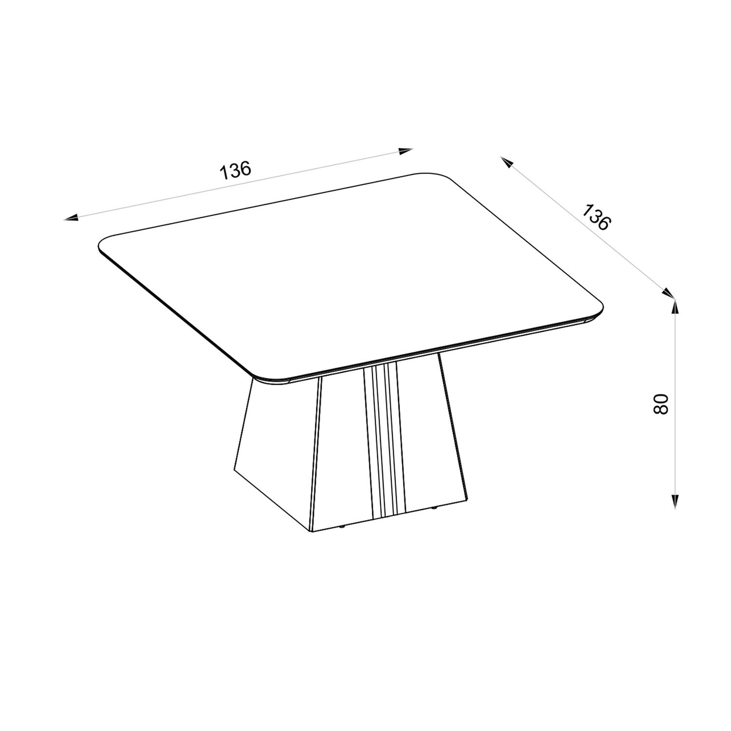 JUEGO DE COMEDOR VEKKA HOME ITALIA LIA 8 SILLAS - 6