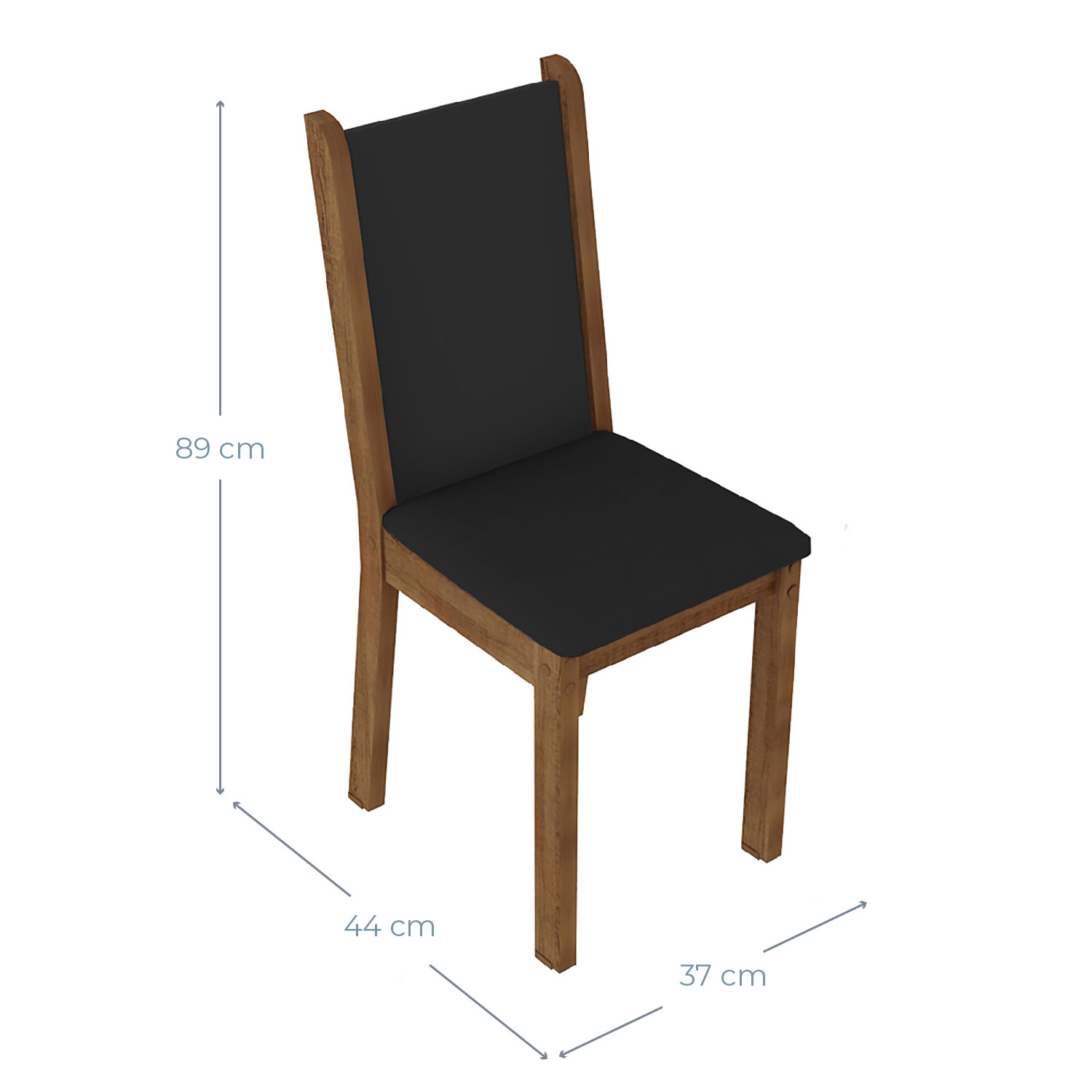 JUEGO DE COMEDOR VEKKA HOME LILO GRECO 4 SILLAS - 6