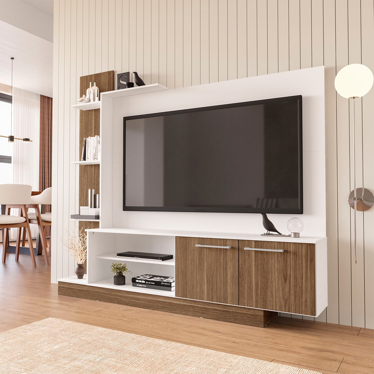 HOME TV VEKKA HOME REINA 55' BLANCO - 1