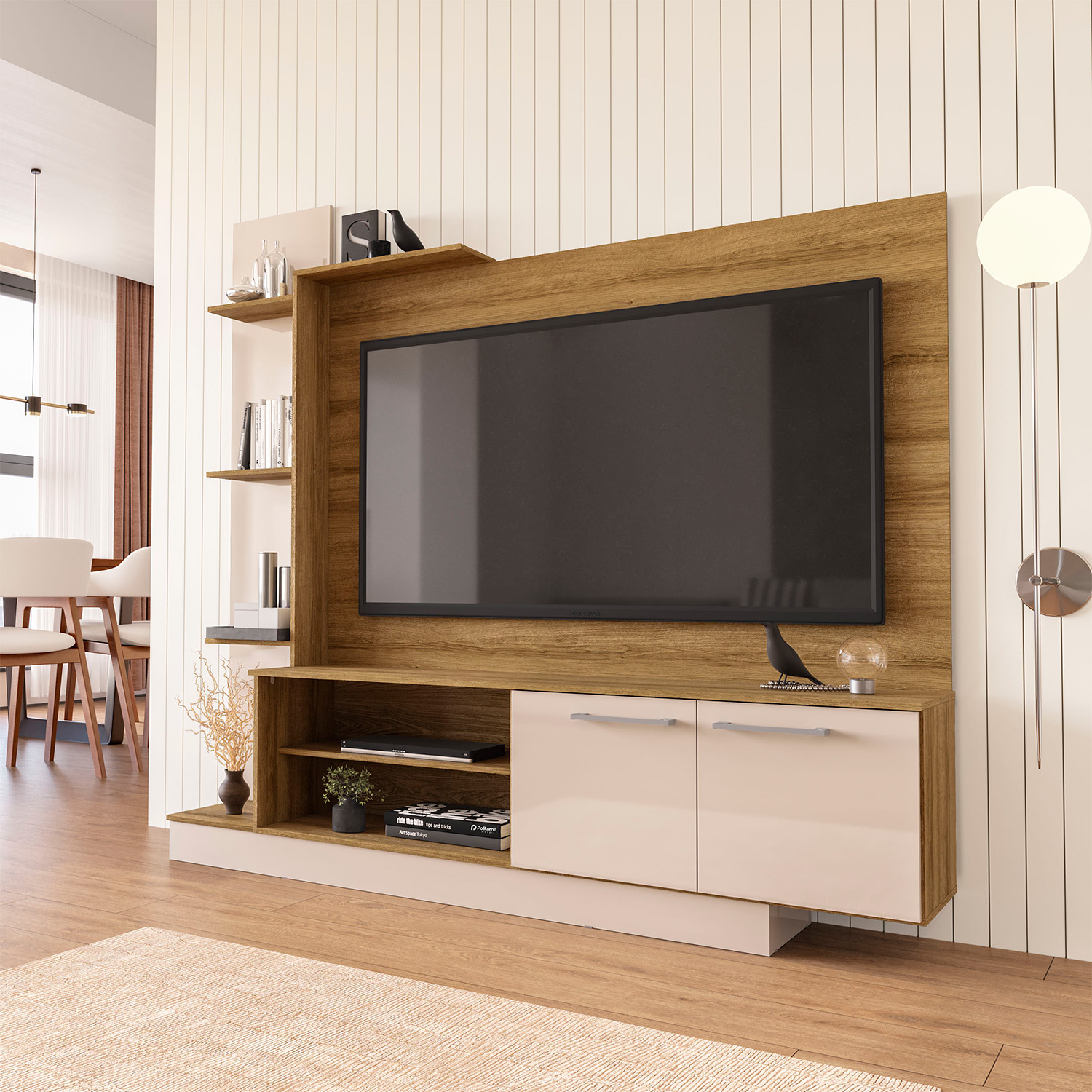 HOME TV VEKKA HOME REINA 55' BEIGE - 1
