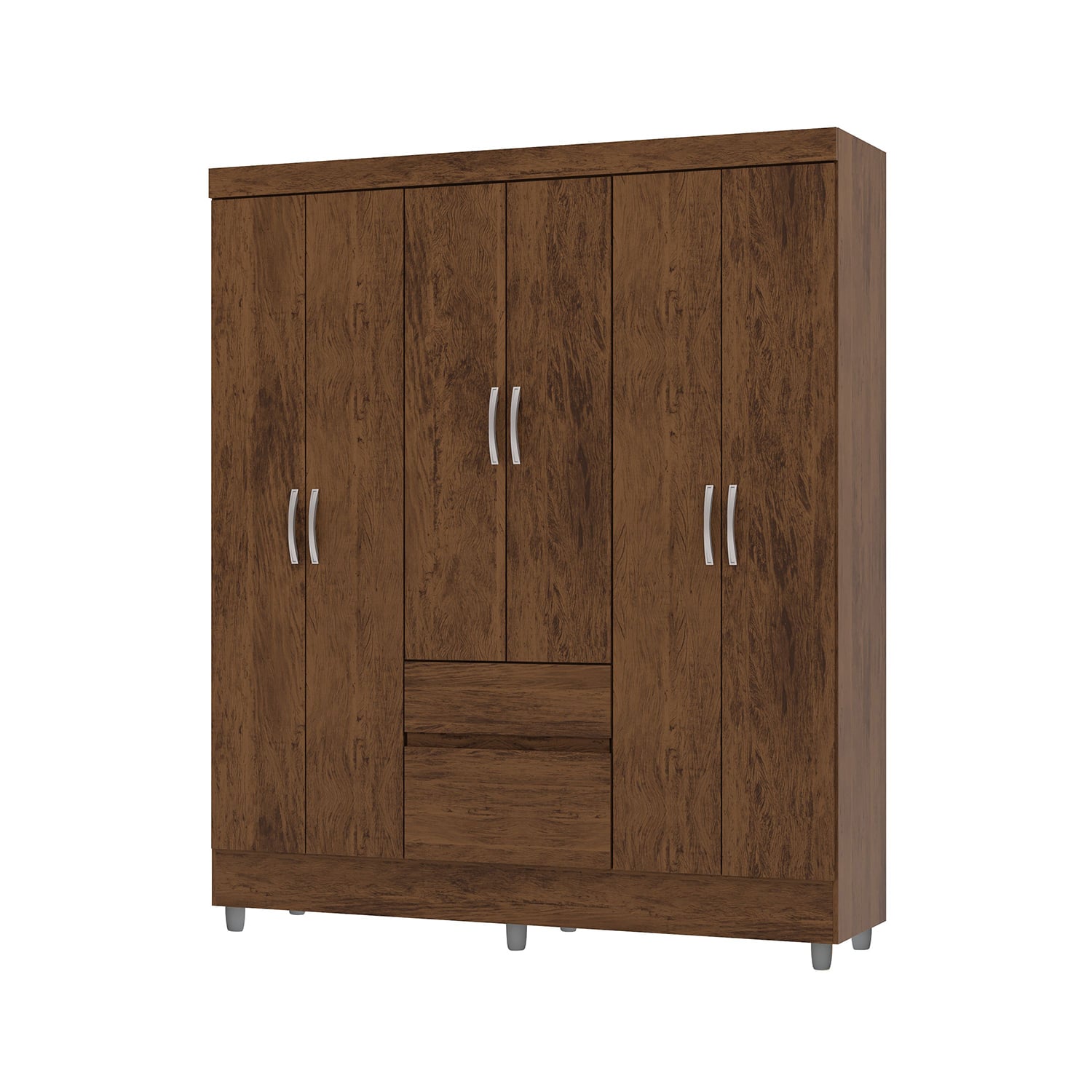 CLOSET 6 PUERTAS 2 CAJONES VEKKA HOME IDEAL CAFÉ - 2