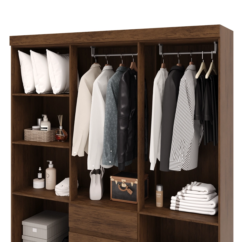 CLOSET 6 PUERTAS 2 CAJONES VEKKA HOME IDEAL CAFÉ - 5