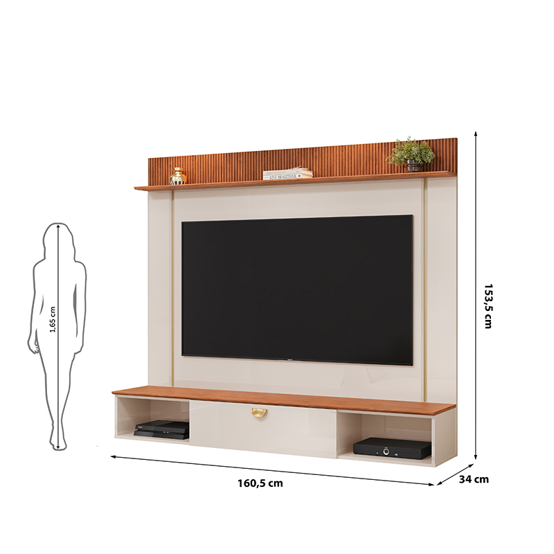PANEL TV IZA 70' BEIGE - 5