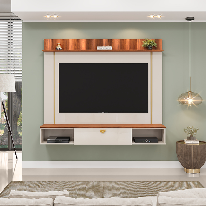 PANEL TV IZA 70' BEIGE - 6
