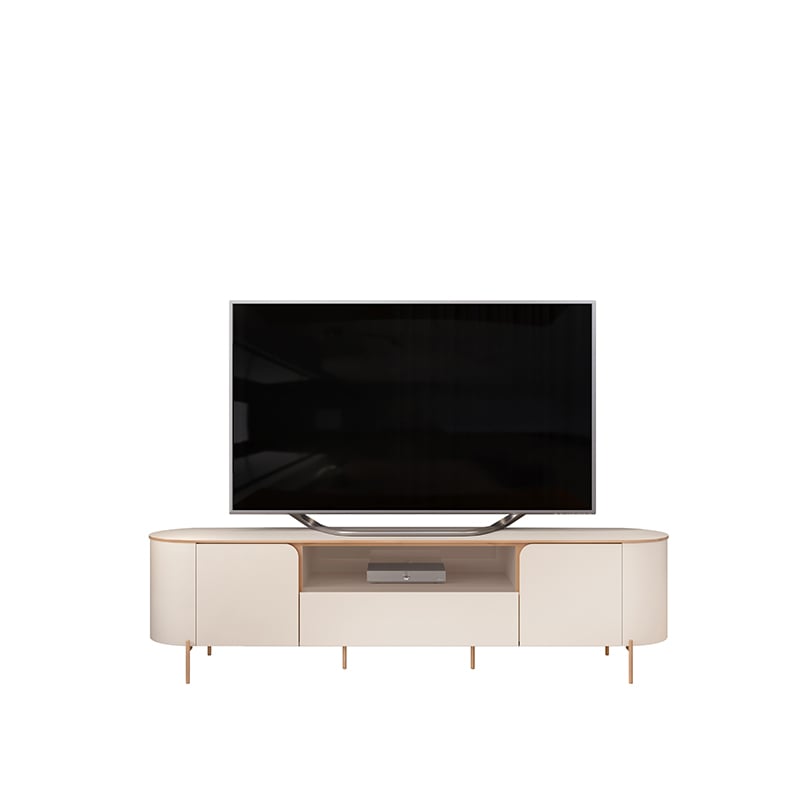 RACK TV ARETA 75' BEIGE - 1