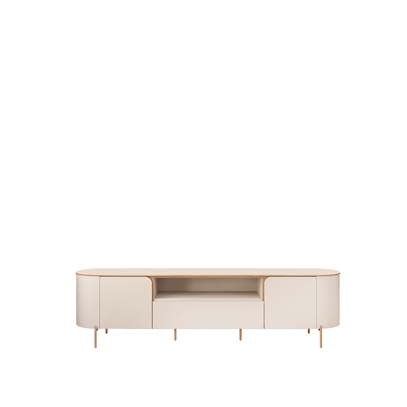 RACK TV ARETA 75' BEIGE - 4
