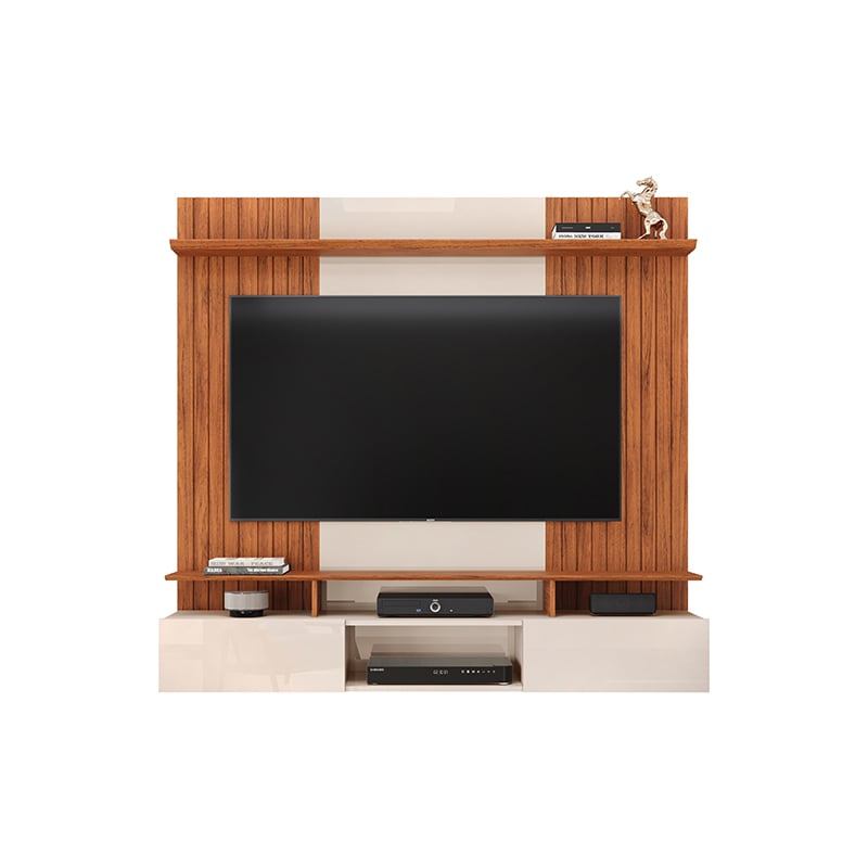 PANEL TV BENTO 60' EN COLOR CAFE - 1