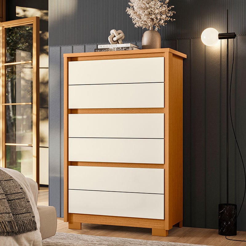 COMODA UNNO CAFE /BEIGE 6C - 6