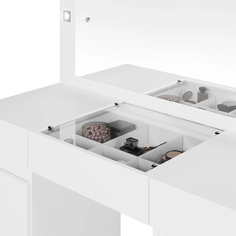 TOCADOR STUDIO 2P 2C BLANCO - 3