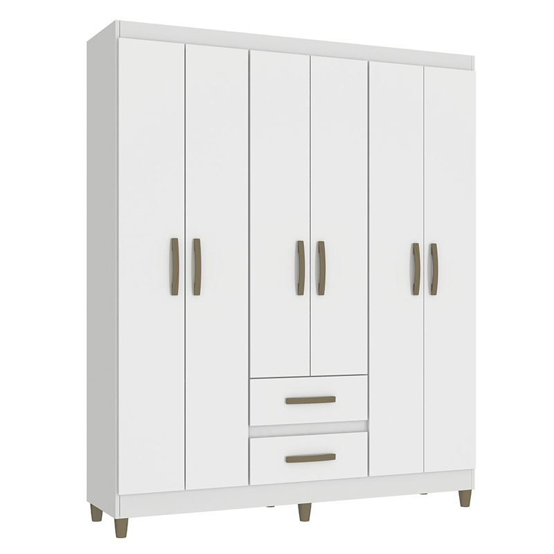 CLOSET COIMBRA BLANCO 6P 2C VEKKAHOME - 1