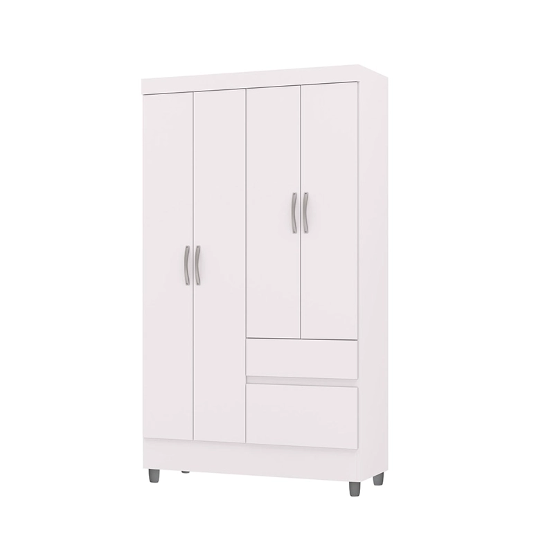 CLOSET IDEAL 4P 2C BLANCO VEKKAHOME - 1