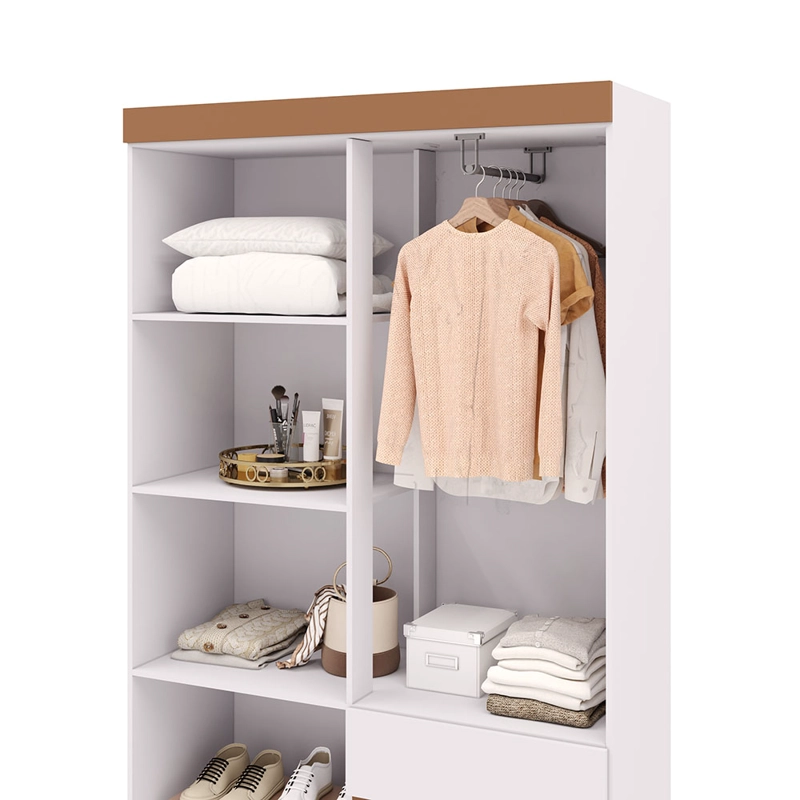 CLOSET IDEAL 4P 2C BLANCO VEKKAHOME - 3
