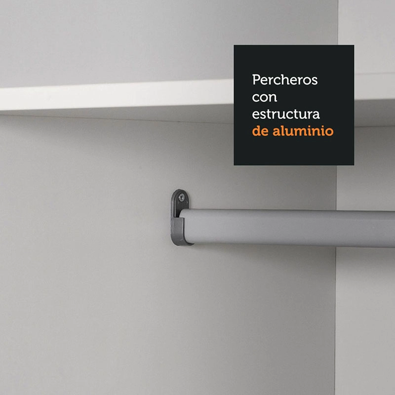 CLOSET DENVER BLANCO 2P VEKKAHOME - 5