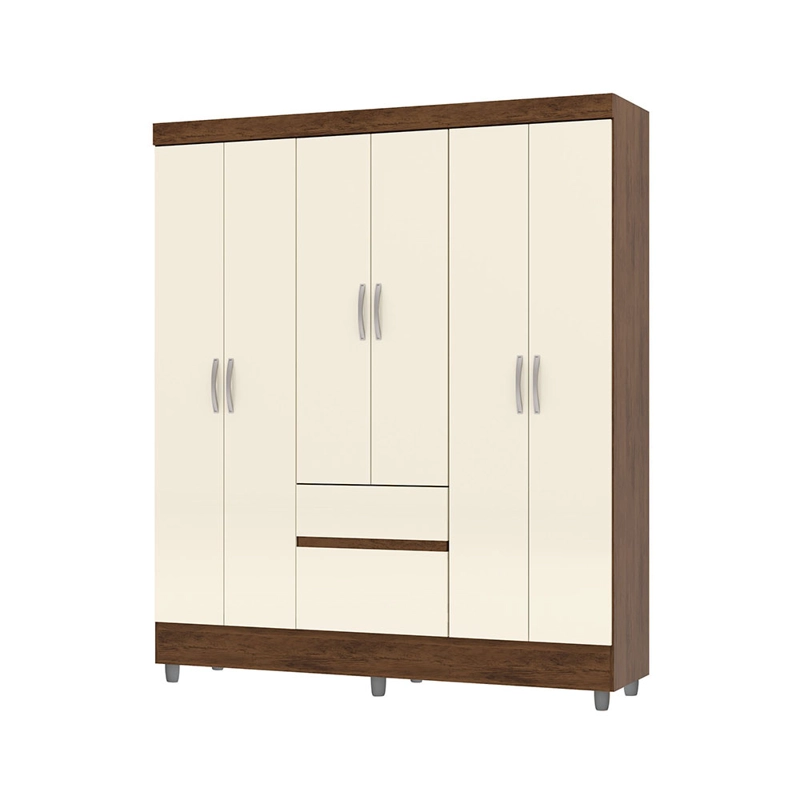 COMBO CLOSET IDEAL 6P+4P CREMA  VEKKAHOME - 2