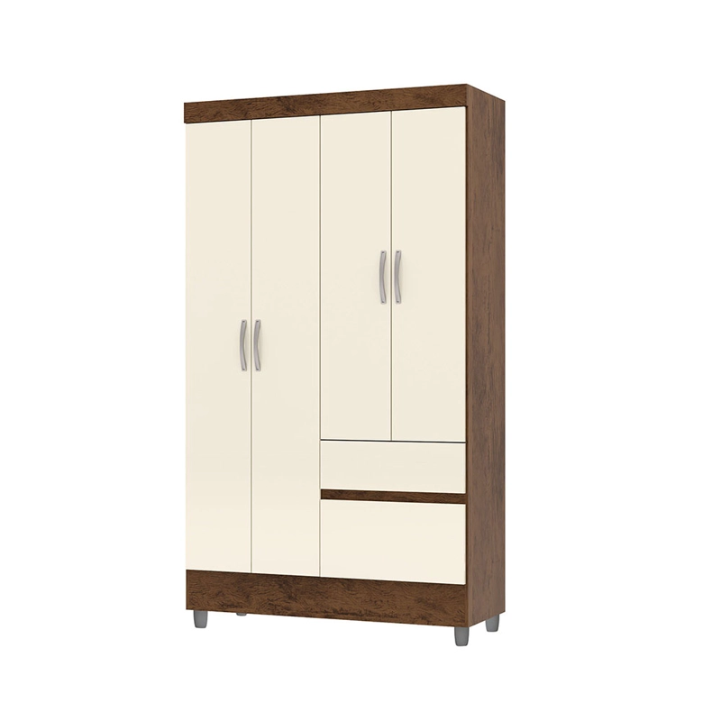 COMBO CLOSET IDEAL 6P+4P CREMA  VEKKAHOME - 3