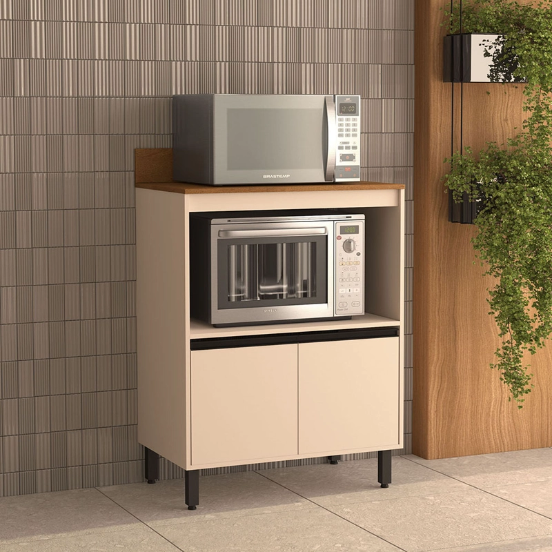 MUEBLE BASE KOYA 2P BEIGE VEKKAHOME - 2